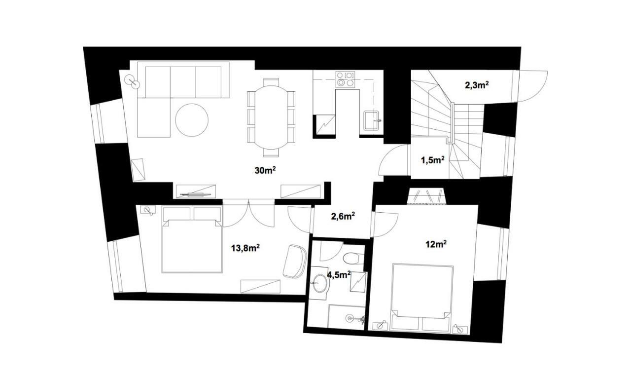 Tallinnhousing Knights And Nobility -3 Bdr Home Ngoại thất bức ảnh